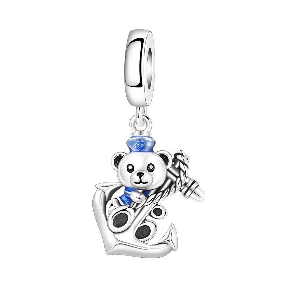 S&S Cute Animal Charm Pendants | Panda, Bear, Fox & Friends