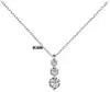 S&S 925 Silver Minimalist Jewellery Set | Necklace, Earrings & Ring