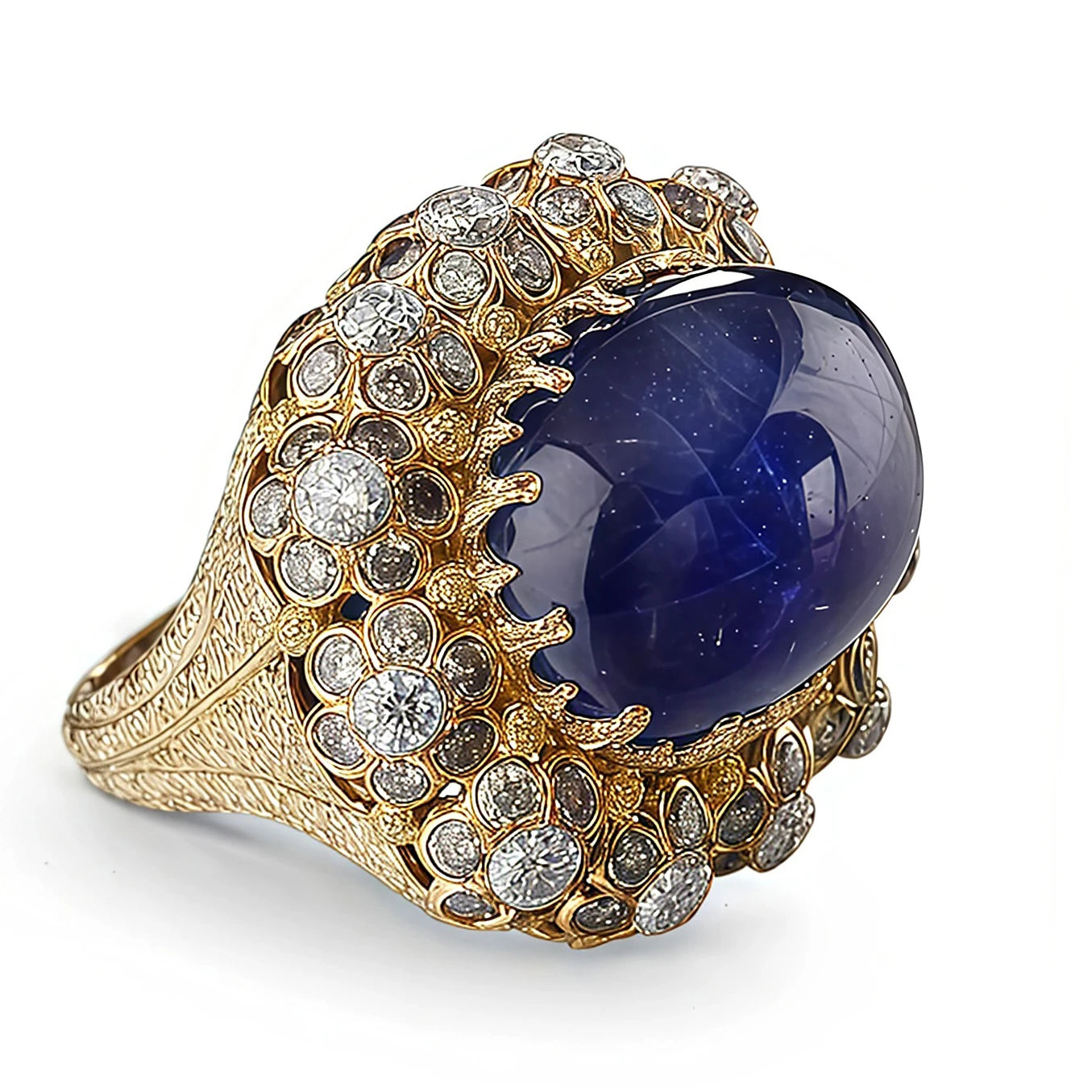 MUSHAN Jewelry Factory Direct Wholesale 8ct Blue Stones Carbon Diamond Luxury Pave Setting Rings 925 Sterling Silver Ring