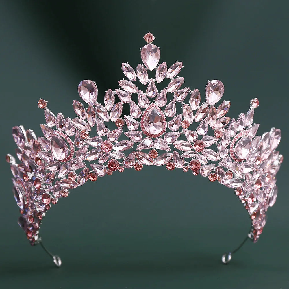 2026 High Quality Fashion Jewelry Luxury Bridal Hair Accessories Tiaras De Novia Crown Tiara