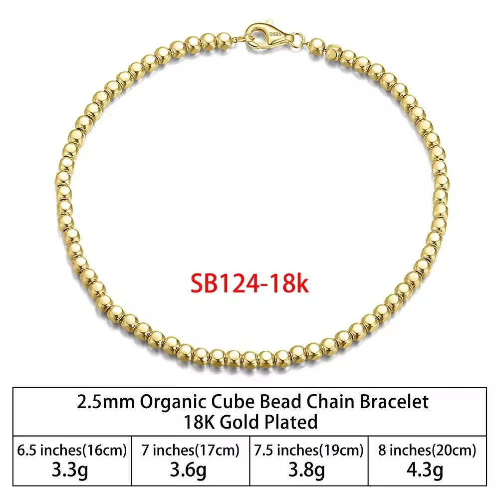 SB RINNTIN Fashion Jewelry Wholesale Men Cuban Link Chain Bracelet Custom Pulsera Hip Hop 925 Sterling Silver Chain Bracelet
