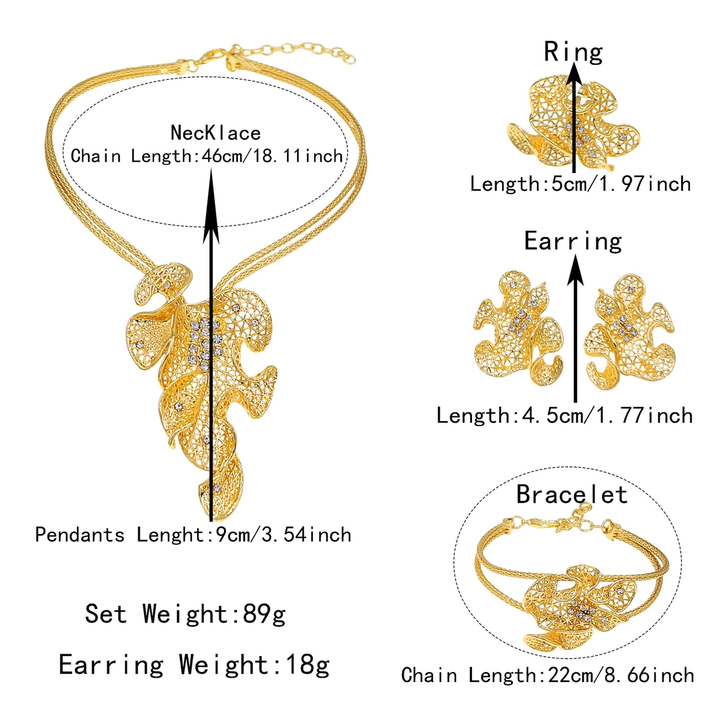 Zhuerrui Brazilian Gold Designs Women Jewellery Set Party Fine Costume Jewelry Set Luxury Big Necklace Jewellery Sets X0000430