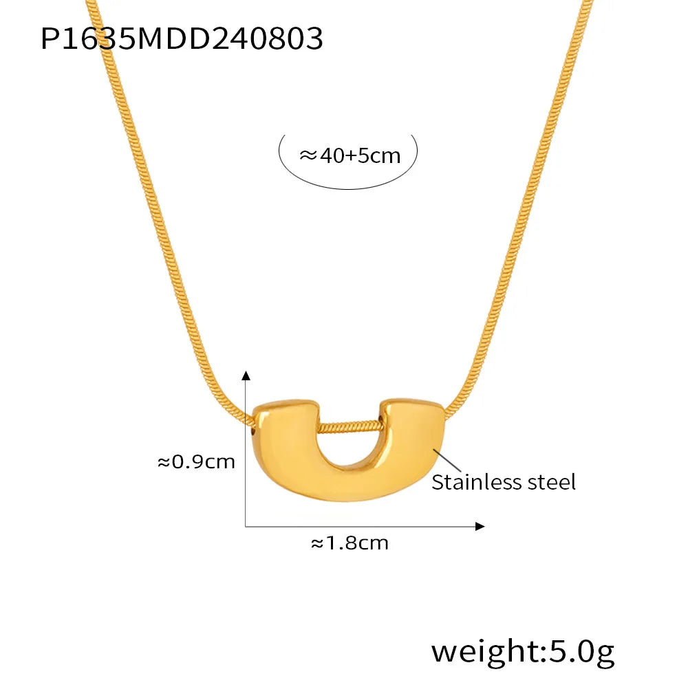 French Butterfly Pendant Collarbone Necklace & Earrings | Gold & Silver Stainless Steel Fashion Jewellery
