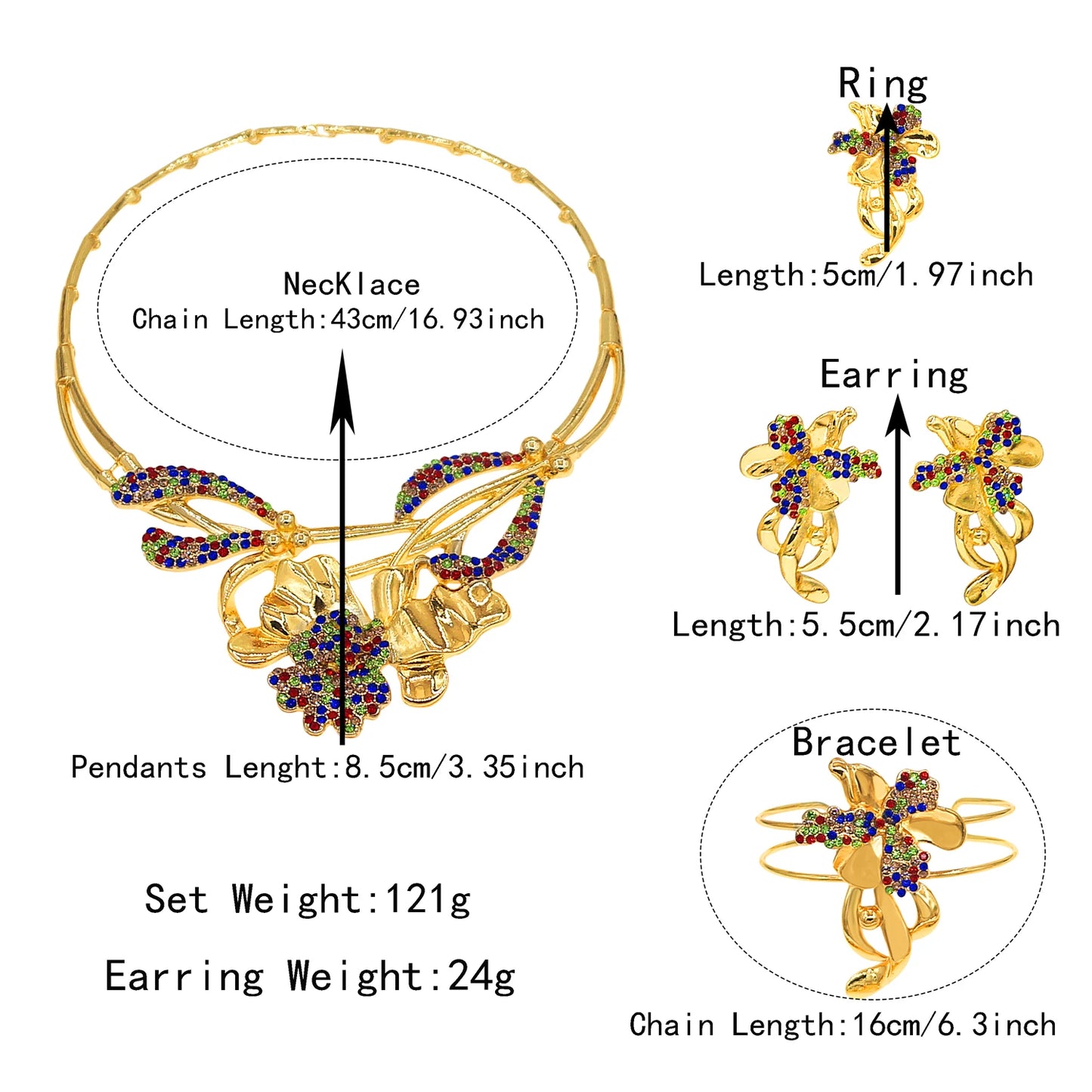 Zhuerrui Italiano Gold Designs Women Jewellery Set Party Fine Costume Jewelry Set Luxury Big Necklace Jewellery Sets I0003820