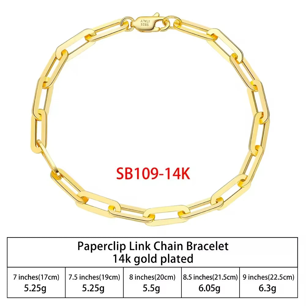 SB RINNTIN Fashion Jewelry Wholesale Men Cuban Link Chain Bracelet Custom Pulsera Hip Hop 925 Sterling Silver Chain Bracelet