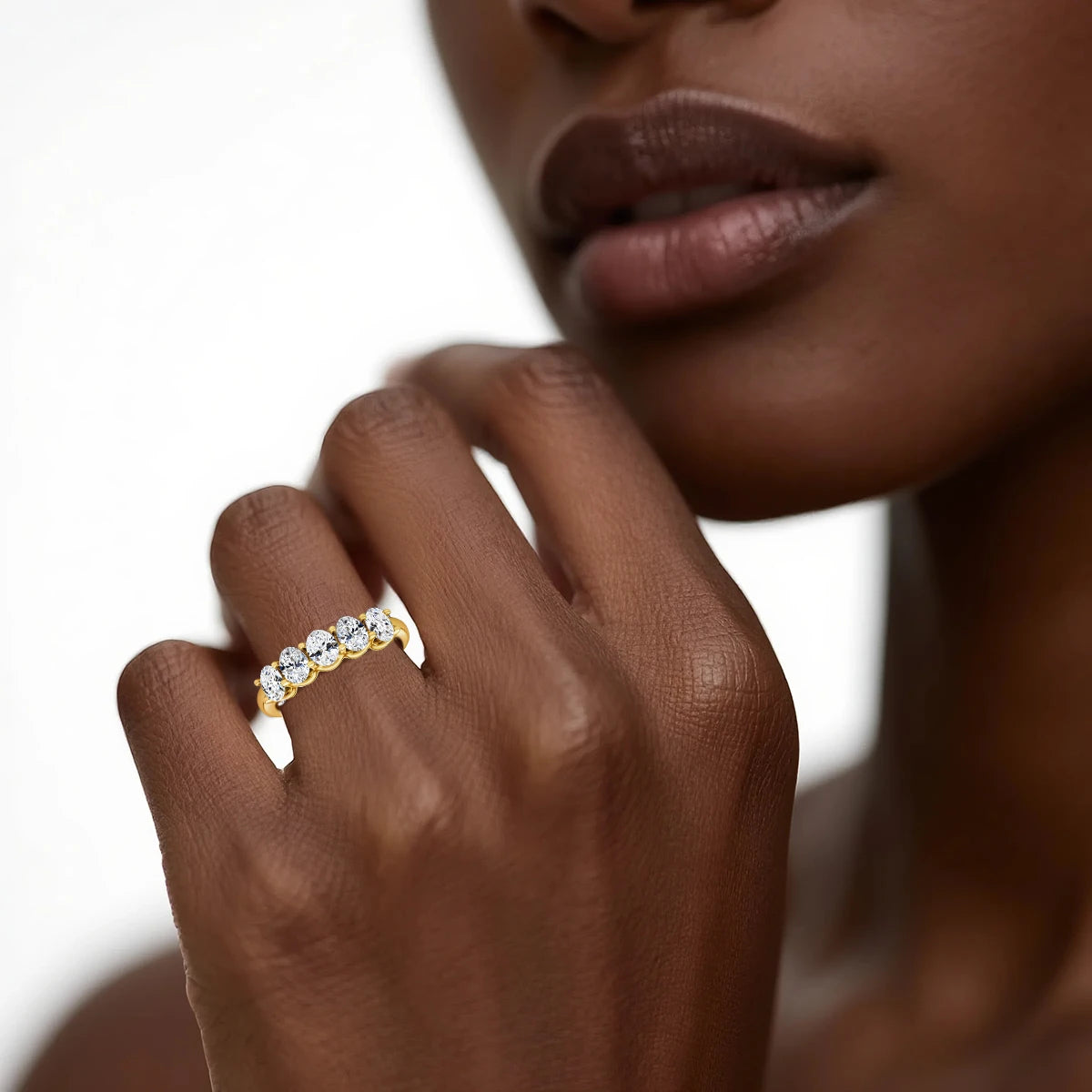 Gioiellieri -GRA Certified Jewelry Supplier for Men/Women,Oval Moissanite Engagement Rings Gold Eternity Bands Perfect Wedding Gifts OEM&ODM