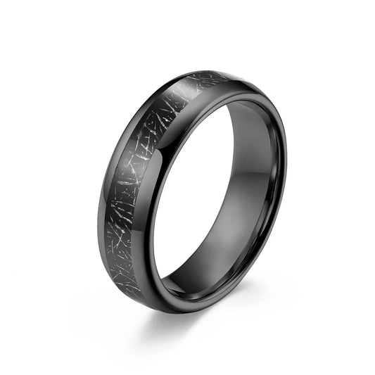 NEWLiFE REBEL Outline Edge 4mm/6mm/8mm Ring in Tungsten