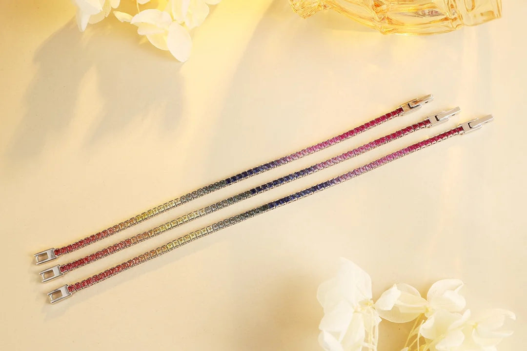 BiG-BOSS Classic Multicolor S925 Sterling Silver Pendant Necklaces Rhodium Plated Unisex Fine Jewelry Link Chain Wedding Gift ODM OEM