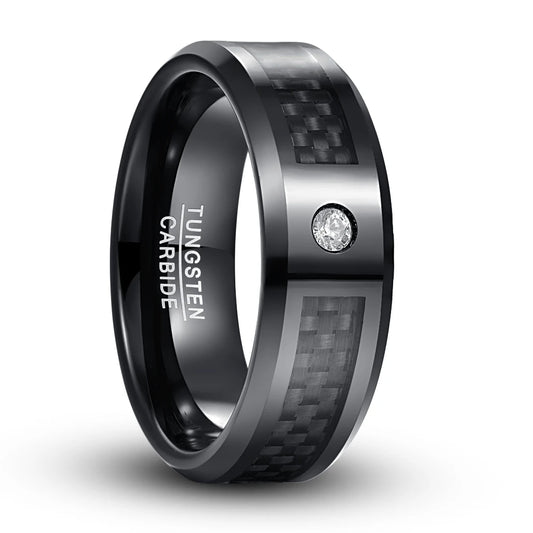 NEWLiFE REBEL Dawn Peak Tungsten Ring