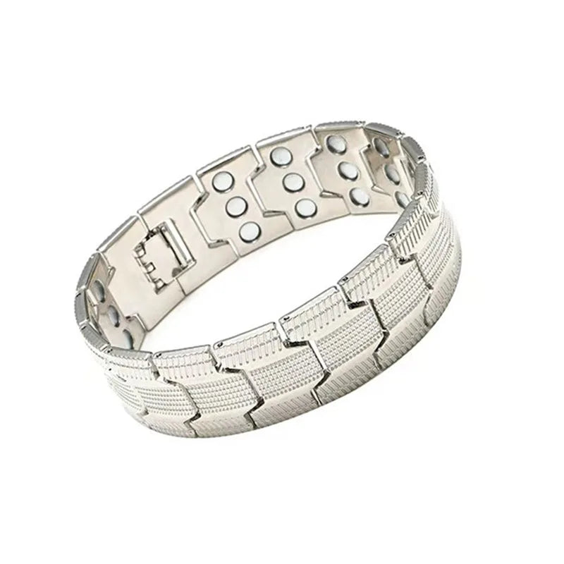 NewLife - Magnetic Vintage Zinc Alloy Three-Row Bracelet