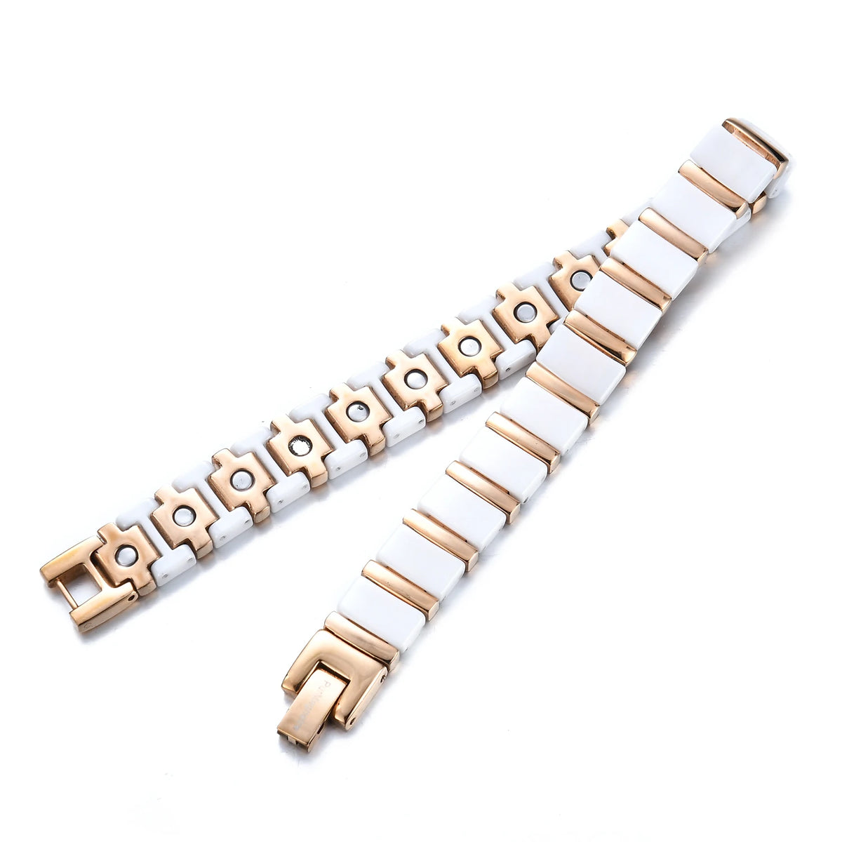 2026 Factory Wholesale Lady Men Couple Bio Negative Ions Tungsten Steel Magnet Therapy Massage Stone Hand Use Bracelet