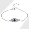 REDheart Gemfiori New Hot 2025 Fine Jewelry 925 Sterling Silver Hip-hop Eye Jewelry Set Personalized Design Unique Necklace Jewelry