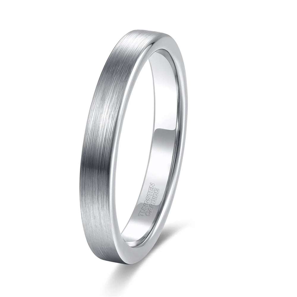 NEWLiFE REBEL Studio Edge Tungsten Ring