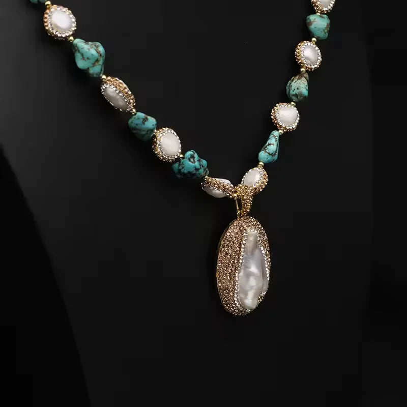 GLSEEVO 18K Gold Plated Natural Freshwater Pearl Jewellery Sets — Luxury Bridal & Wedding Collection