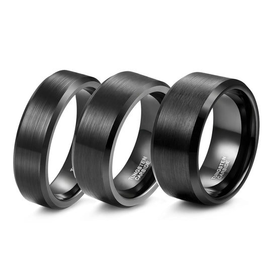 NEWLiFE REBEL Epoch Drift Tungsten Ring