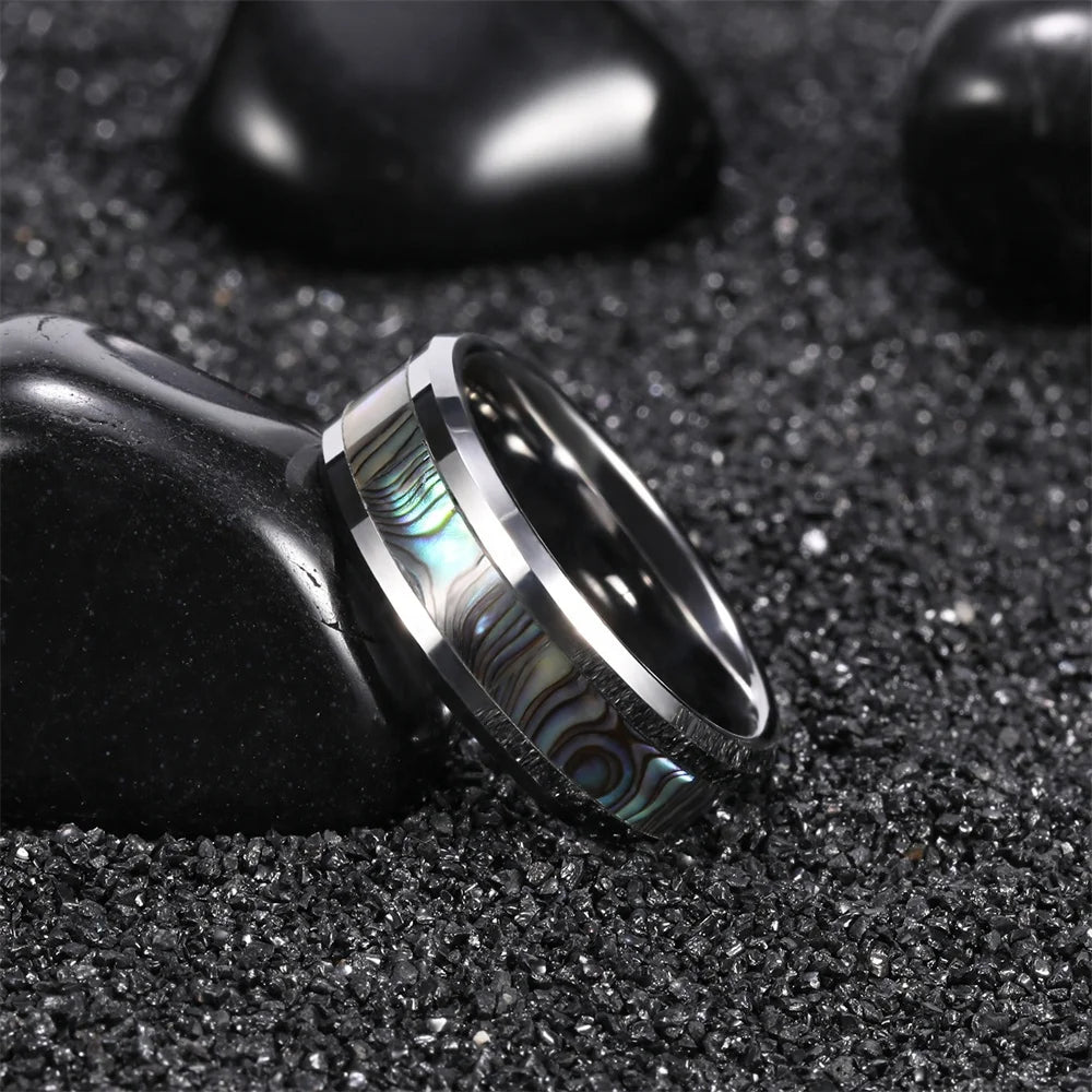 NEWLiFE REBEL Epoch Rise 6mm / 8mm Tungsten Ring