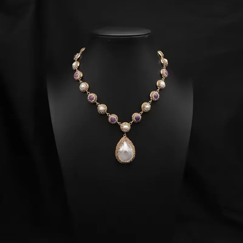 GLSEEVO 18K Gold Plated Natural Freshwater Pearl Jewellery Sets — Luxury Bridal & Wedding Collection