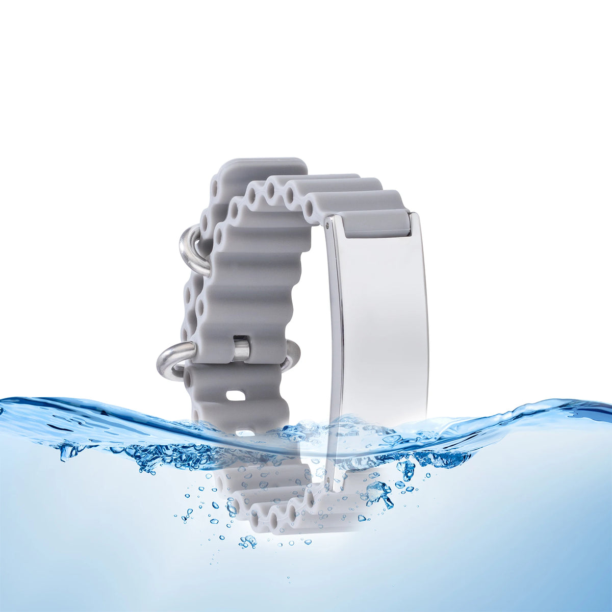 NewLife - Magnetic Silicone Stainless Steel Bangle