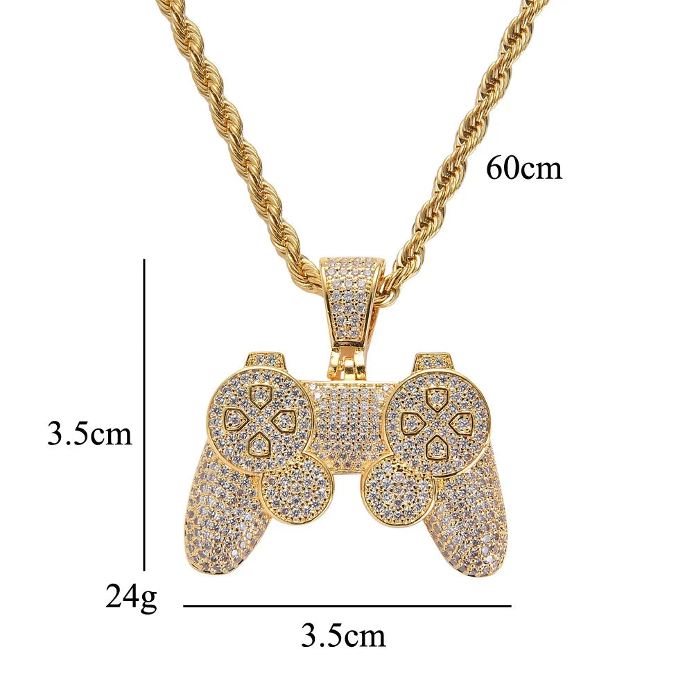 NEWLiFE BiG-BOSS 3mm Rope Moissanite Necklace in Stainless Steel | Designer Hip-Hop Jewellery