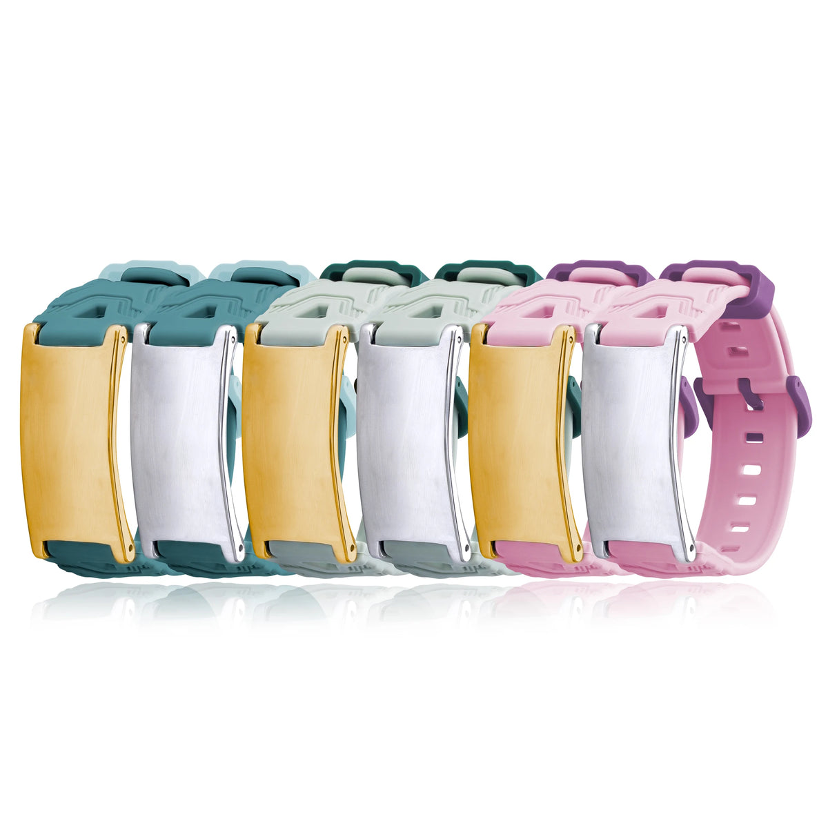 NewLife - Magnetic Silicone Stainless Steel Bangle