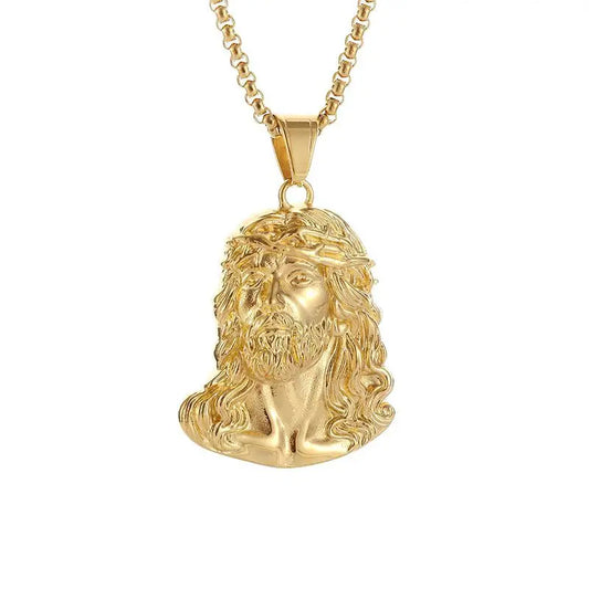NEWLiFE VIKING Zircon Pendant in Gold Plated for Men | Designer Jewellery for women & MEN