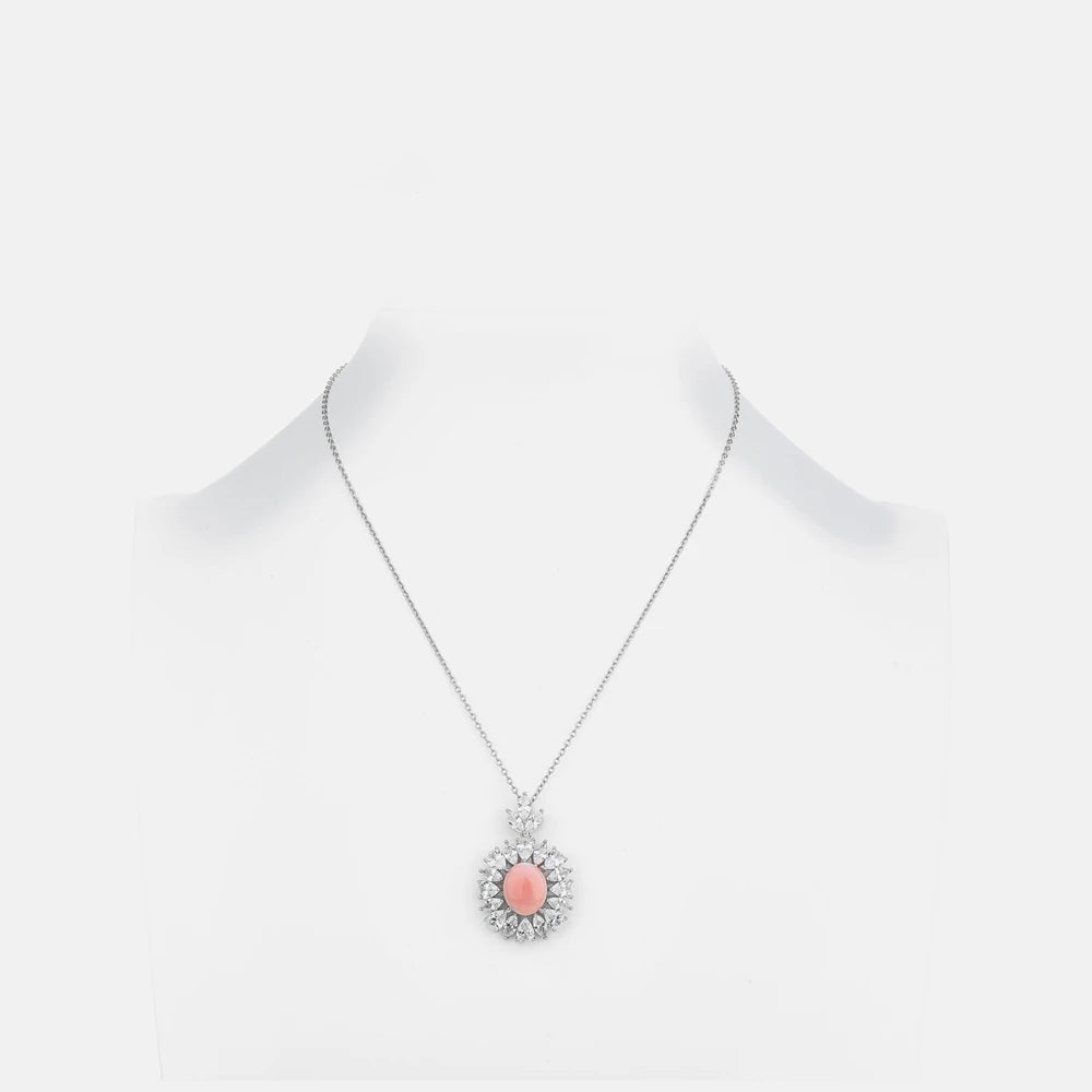 MUSHAN Jewelry Factory S925 Sterling Silver Necklace High End Women Jewelry With Electroplated Gold and High Carbon Diamond