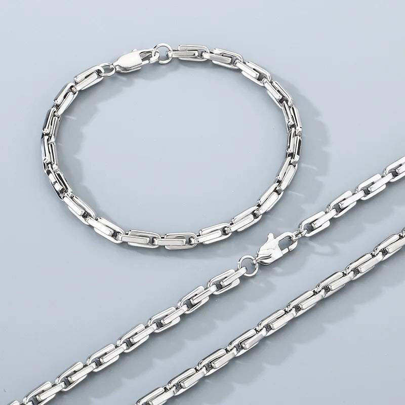REBEL 4.5mm U-Link Stainless Steel Jewellery