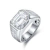 Gemfiori Men's Rings Can Be Customized with Emerald Ring Have an Ample Supply of Cultivated Gemstone Rings Make Great Gifts.