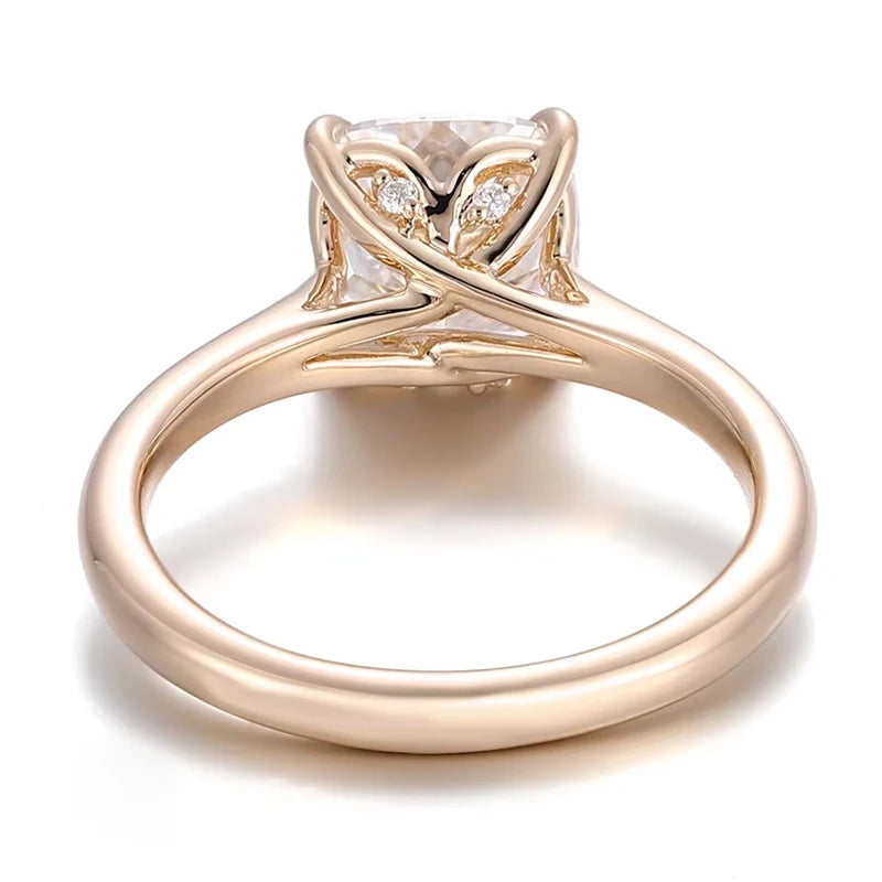 ArtistA IGI Certified Oval Lab Grown Diamond Ring Women Custom Real Solid 10K 14K 18K Gold Lab Created Diamond Engagement Ring Jewelry