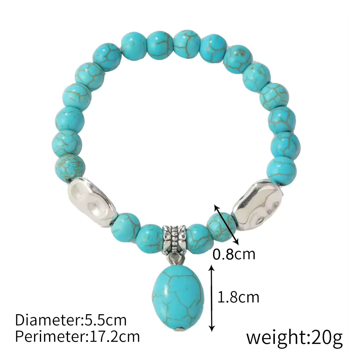 23pc turquoise bracelet & bangle set special offer £59/-