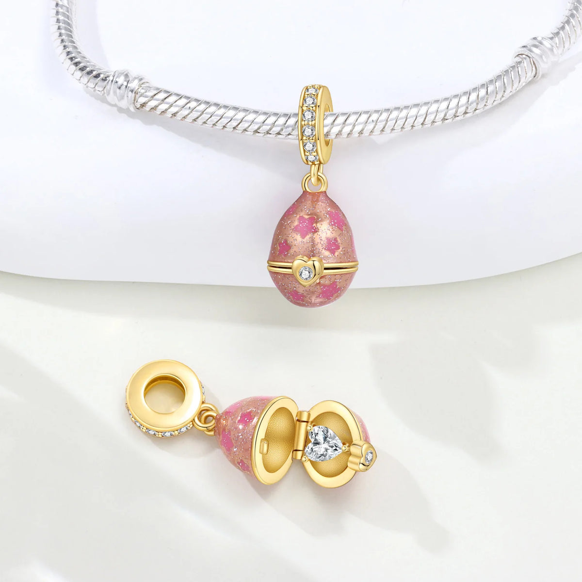 S&S Love-Themed Charm Pendant Collection | Silver Plated Alloy | 16 Designs | Bracelet & Necklace Charms | S&S Collection