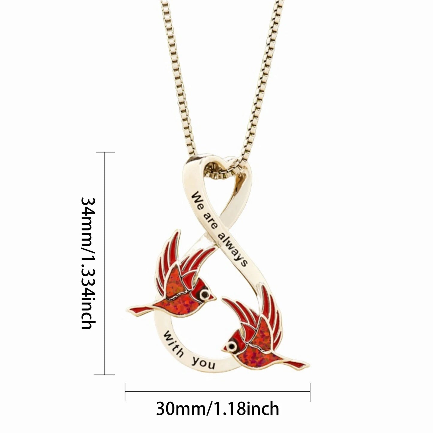 Party Style Bird Shape Opal Pendant Necklace | Brass Copper Alloy | TikTok Ins Fashionable Sporty Design
