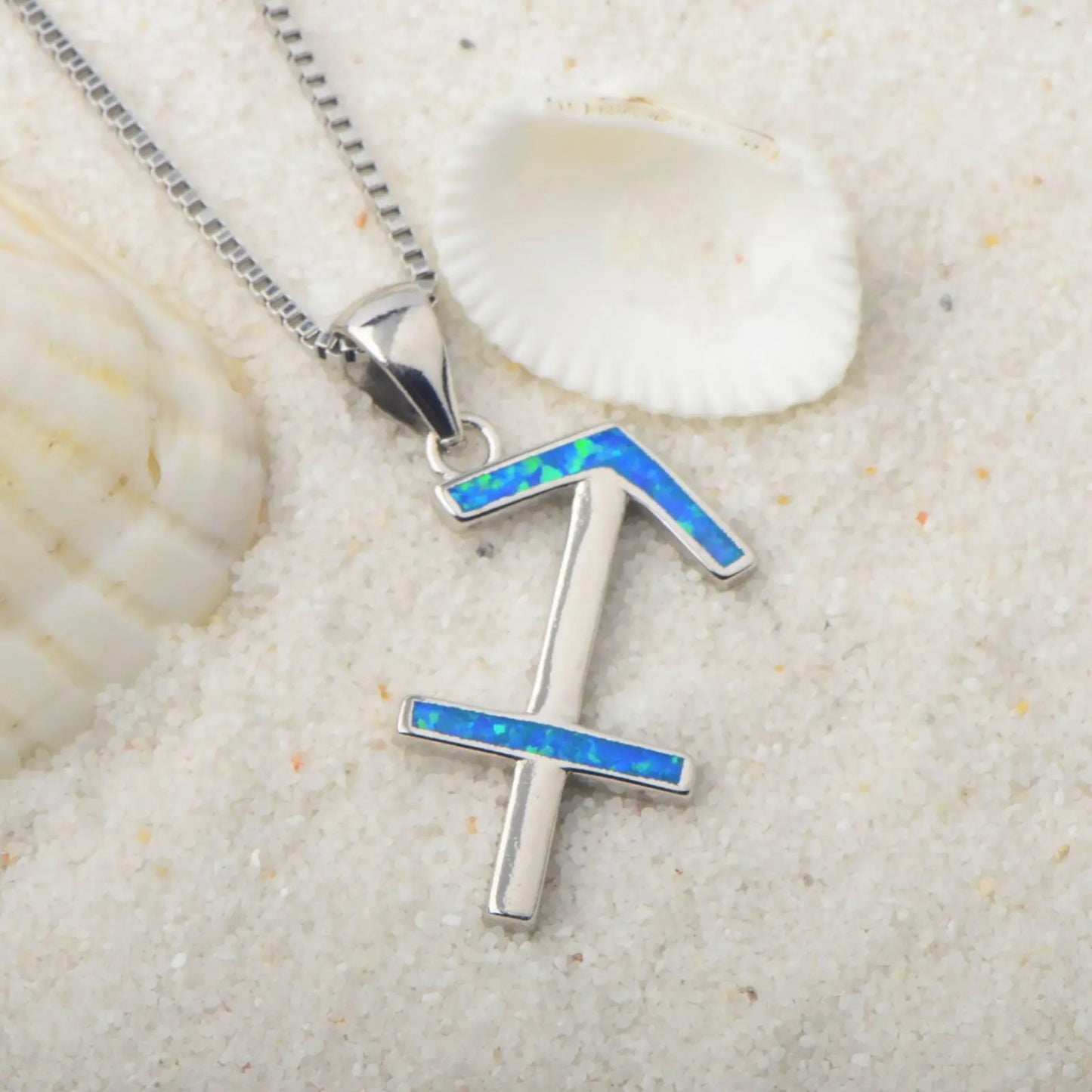 Sagittarius Zodiac Sign Pendant Necklace Aobao Modern Fashion Jewelry for Daily Wear