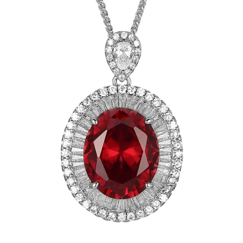 REDheart Copper Inlaid Zircon Plated Gold Open Ring Simulation Flower Shape Women's Trendy Wedding Engagement Fashion Pendant Set