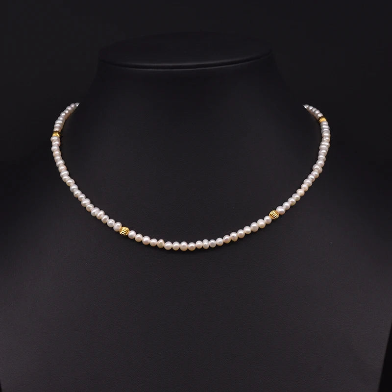 100% Natural Baroque Pearls Long Chain Pendant Necklace Trend Elegance Charm High Quality Jewelry Wholesale Customization