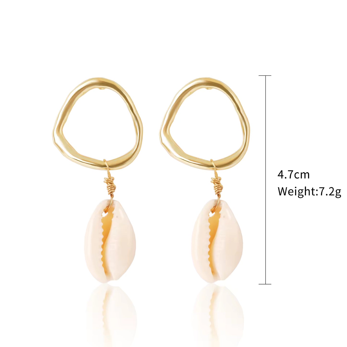 14Pairs NATURAL SHELL Earrings SPECIAL OFFER £49/-