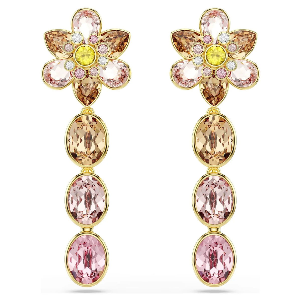 Gemfiori Austria Ldyllia Series High-quality Flower Jewelry Set, Jewelry