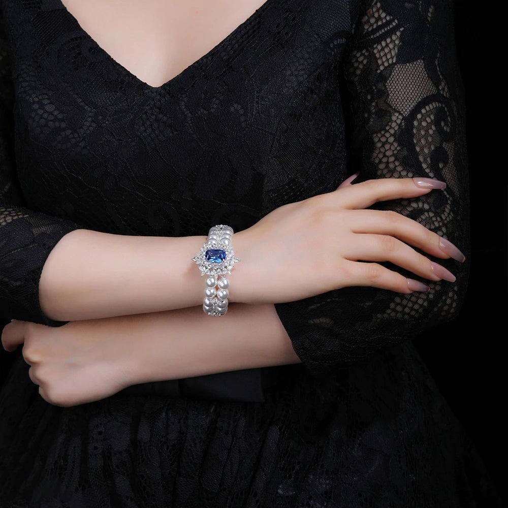 MUSHAN Jewelry Factory S925 Sterling Silver Bracelet High End High Carbon Diamond European and American Jewelry