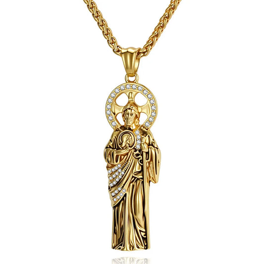 NEWLiFE VIKING Pearl Necklace in Gold Plated for Men | Designer Jewellery for women & MEN