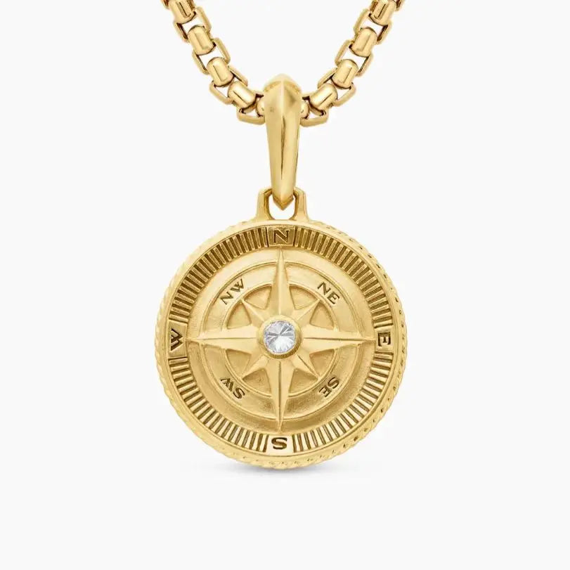 FASHIONISTA DY High-Quality Silver-Plated Round Diamond Necklace. Gold-Plated Diamond Necklace. Jewelry .