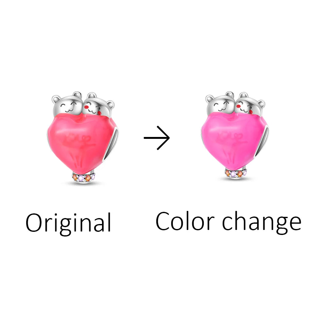 S&S Engraved Glow Pendant Charm | Silver Plated | S&S