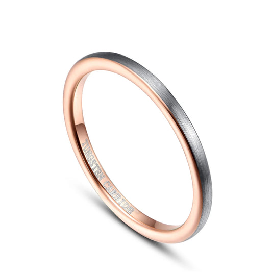 NEWLiFE REBEL 2mm Ring in Tungsten