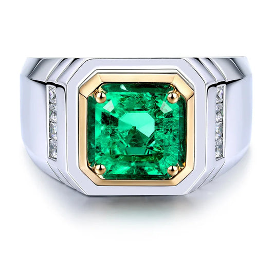 ArtistA Geometric Ring in 925 Sterling Silver