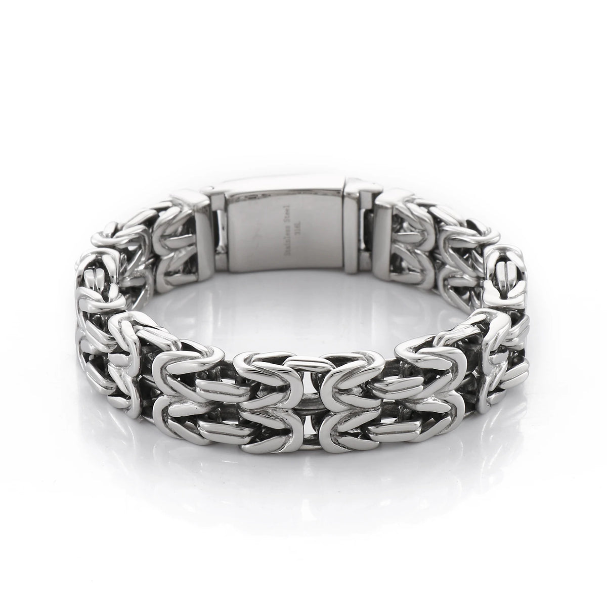 VIKING Vintage Multi-Width Bracelet – 316L Stainless Steel Men's Bangle