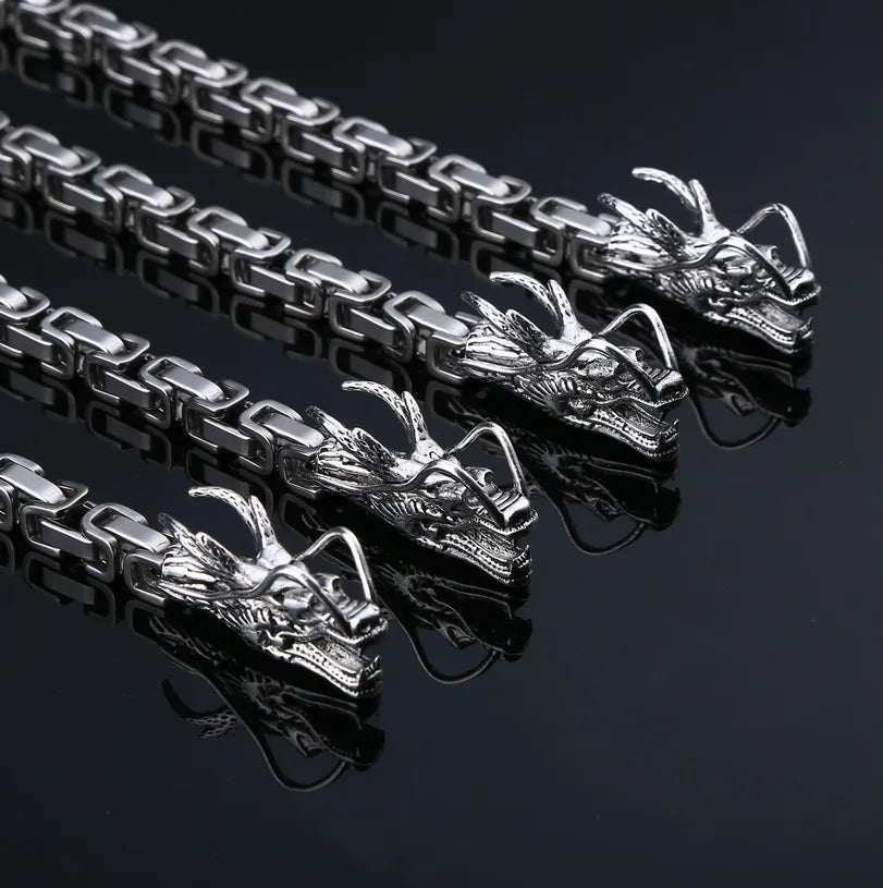 NEWLiFE REBEL Bold Wave Stainless Steel Necklace