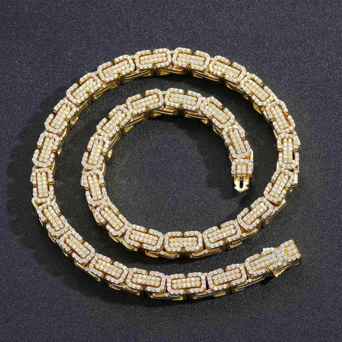 NEWLiFE REBEL Bold Drift Brass Necklace