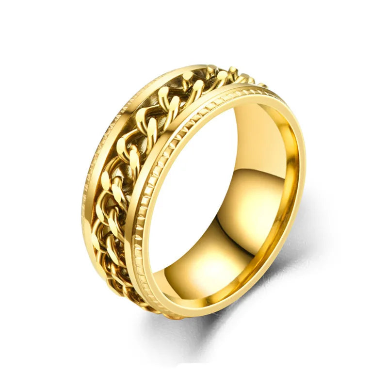 Modern Three-color Titanium Plated Tungsten Couple Wedding Ring for Men and Women-Engagement & Anniversary Gift