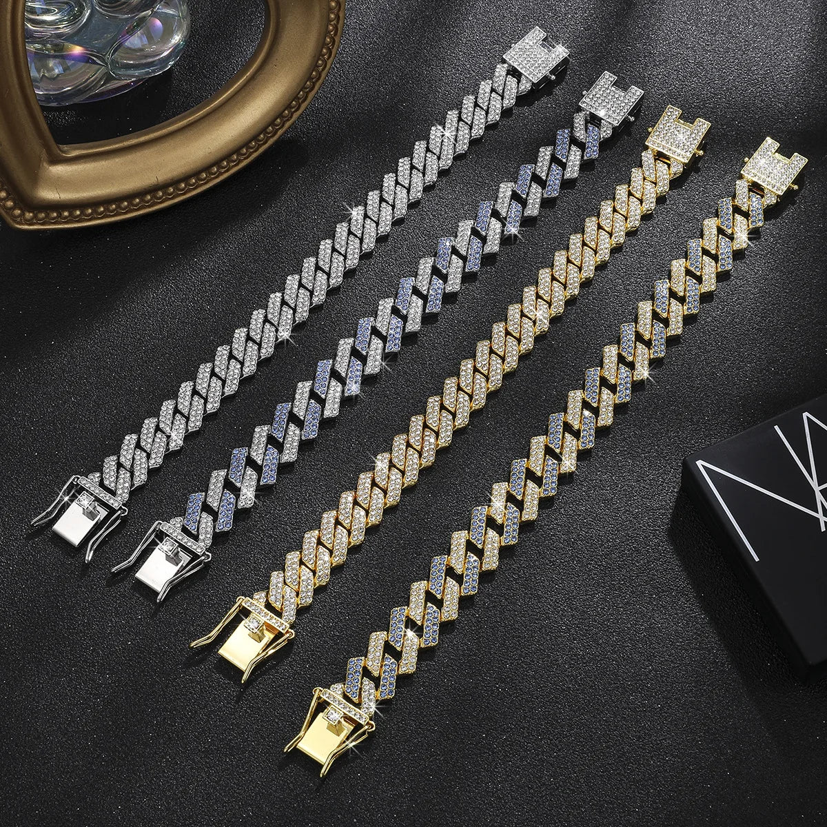 BiG-BOSS Durable Fashion Jewelry Hip Hop 18k Gold Plated Men Women Cuban Link Chain Choker Necklace