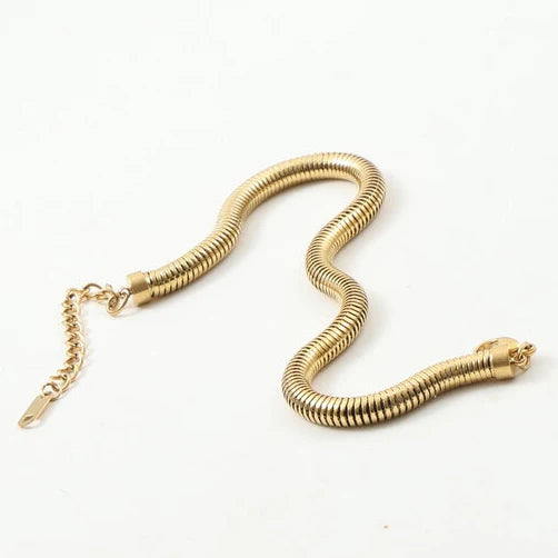 Trendy Stainless Steel Anklet 5MM Round Snake Chain Fashion Girl's Ankle Bracelet Chain