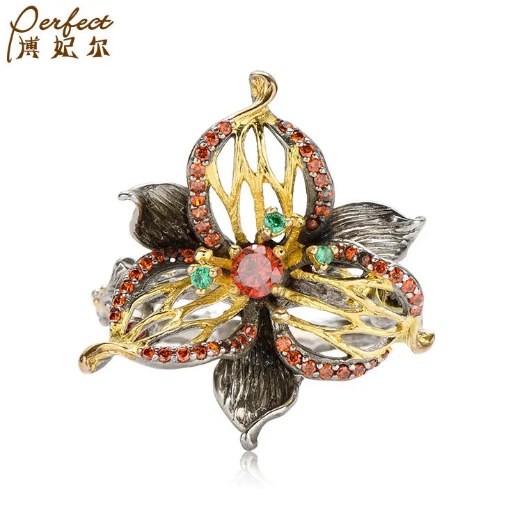 Natural New Highly Recommend Hot Selling Handmade Zircon Classical Simple Women Rings
